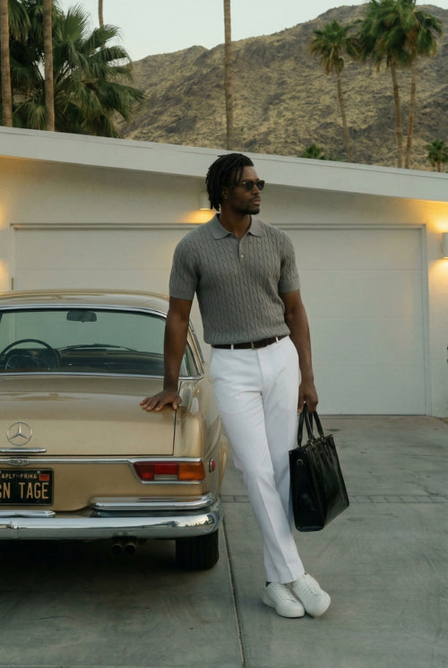 Modern Slim-Fit Pants