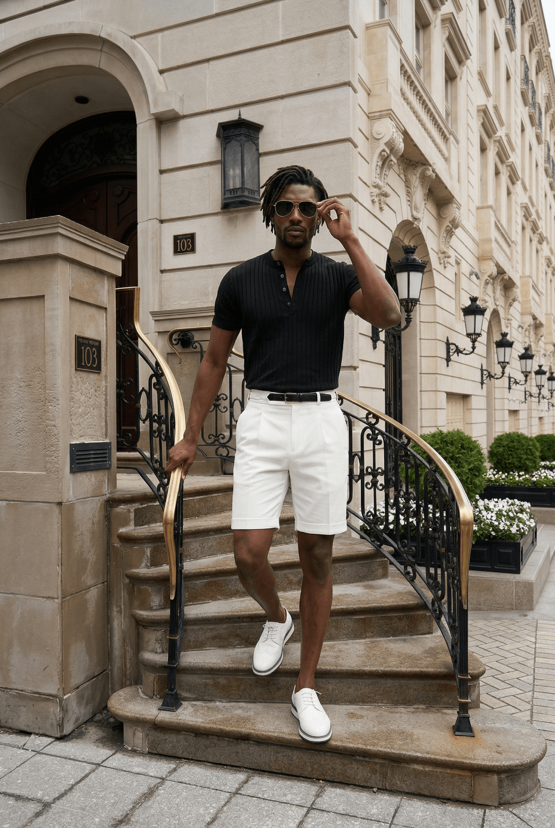 Alden Textured Knit Polo