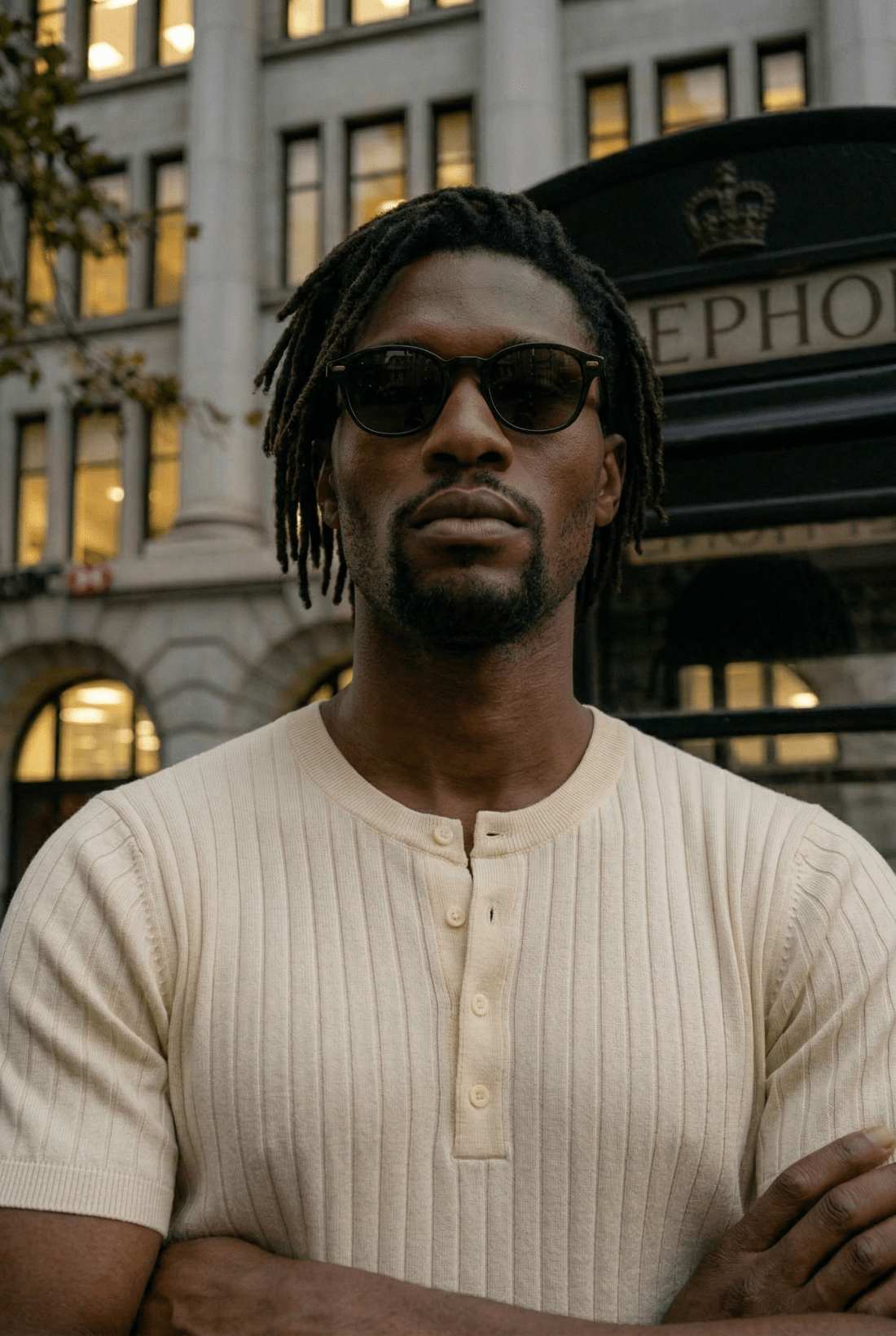 Alden Textured Knit Polo