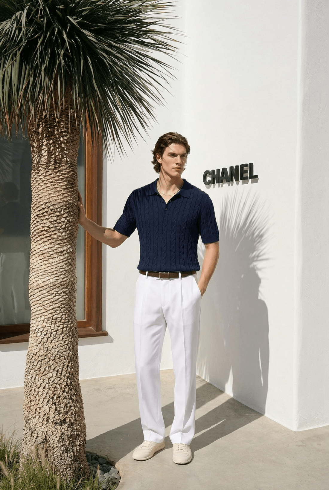 Rowan Cable Knit Polo