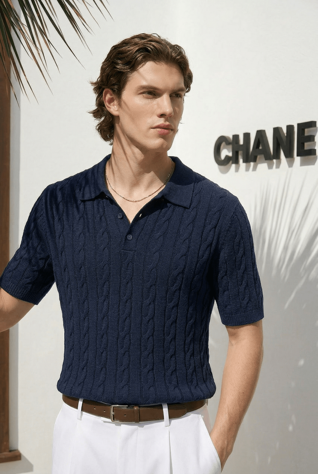 Rowan Cable Knit Polo