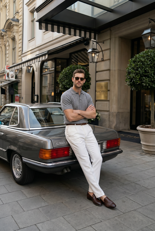 Rowan Cable Knit Polo