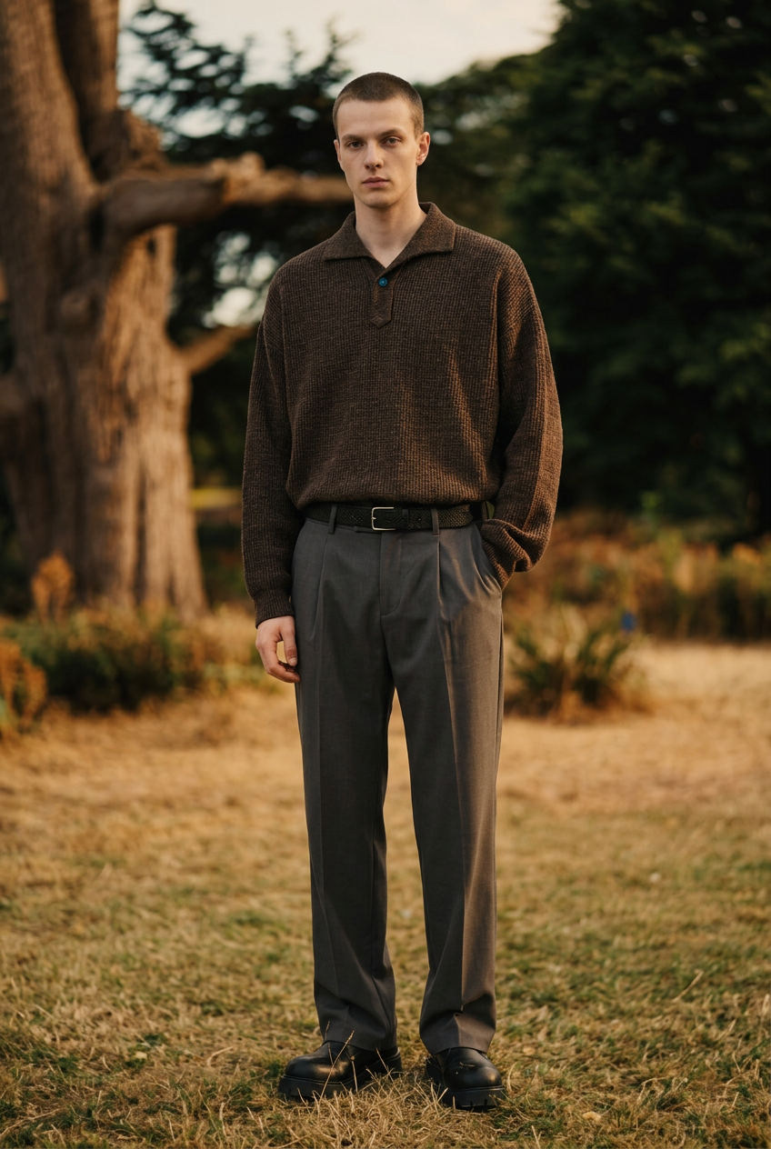 The Mayfair Waffle Sweater