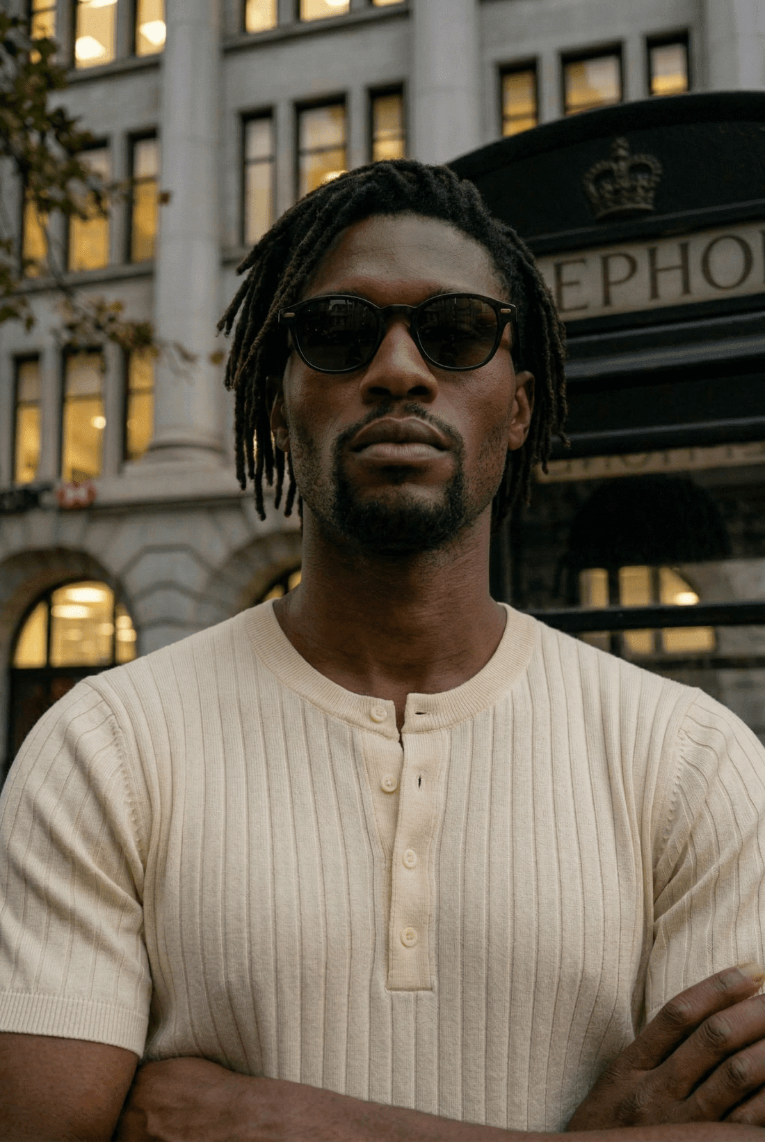 Alden Textured Knit Polo - James Manor