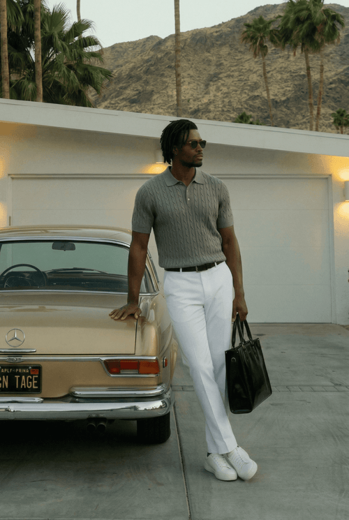 Modern Slim - Fit Pants - James Manor