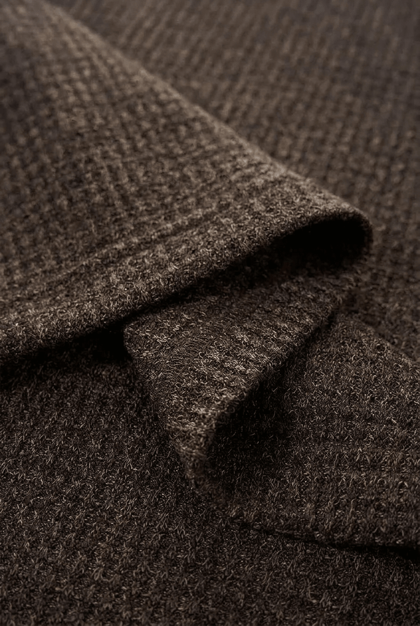 The Mayfair Waffle Sweater - James Manor