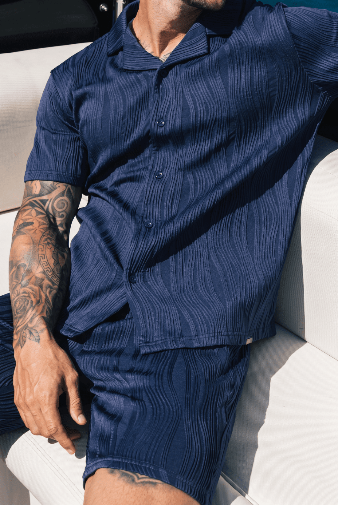 The Midnight Pleated Summer Set - James Manor